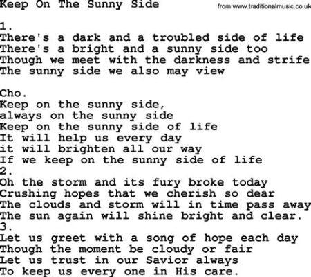 Keep on the Sunny Side of Life: This Lively Classic Melds Melancholy Lyrics With Upbeat Instrumentation