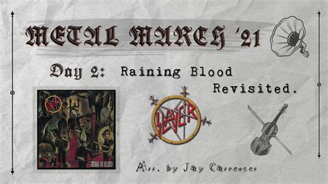 Raining Blood - An Orchestral Fury Unleashed Through Blasphemy and Shredding Virtuosity